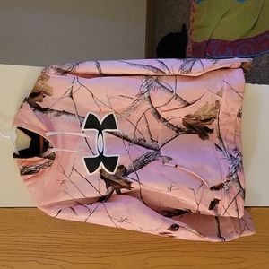 Under Armour Pink Camo Sweatshirt